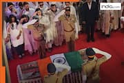 Asha Bhosle Funeral: Granddaughter Zanai Bhosle breaks down as legendary singer is wrapped in Indian flag during state honours – Watch Video
