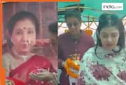 Zanai Bhosle breaks down during final rituals of Asha Bhosle in Varanasi, video goes viral