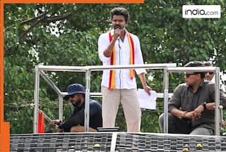 Thalapathy Vijay wins hearts at Puducherry rally after reacting to security pushing elderly man, video goes viral