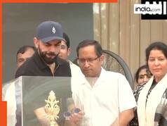 VIDEO: IPL में दिल्ली को धोने के बाद RK पुरम के इस स्कूल में पहुंचे विराट कोहली, क्रिकेट अकैडमी का किया उद्घाटन