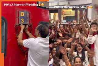 Family books entire railway coach for wedding trip, leaving internet split | Viral video