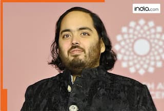 Anant Ambani Temple Visit: Mukesh Ambani and his youngest son perform Dugdh Abhishek at Nageshwar Jyotirlinga