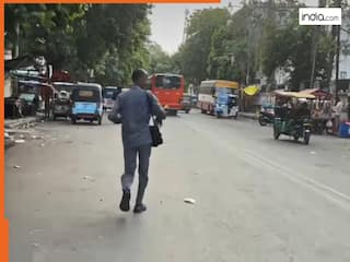 Funny Video: कंडक्टर को ही छोड़कर निकल गई बस, फिर जो सीन बना देखते रह जाएंगे | देखें वीडियो