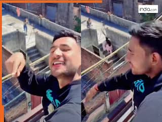 Dance Ka Video: कैमरा लगाकर छत पर डांस करने लगी लड़की, तभी आई मम्मी और बिगाड़ दिया हुलिया | देखें वीडियो