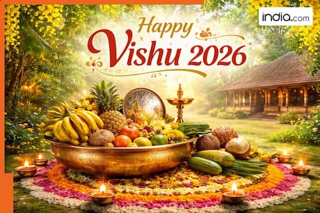 Happy Vishu 2026 wishes, mssages, greetings, WhatsApp status to celebrate Malayalam New Year