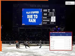 IPL 2026 Points Table: कोलकाता नाइट राइडर्स बनाम पंजाब किंग्स मुकाबला रद्द, फिर भी बदली पॉइंट्स टेबल, जानें कौन है टॉप पर?