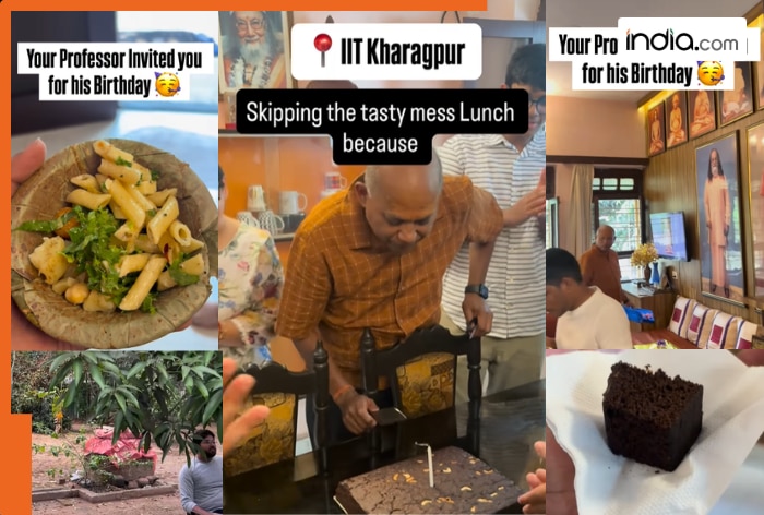 'My prof says it's AI': IIT Kharagpur professor invites students to birthday celebration; internet gives hilarious reactions | Watch viral video