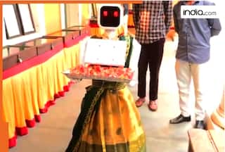 Puducherry Elections 2026: Robot welcomes voters, encourages them to cast their votes | Watch