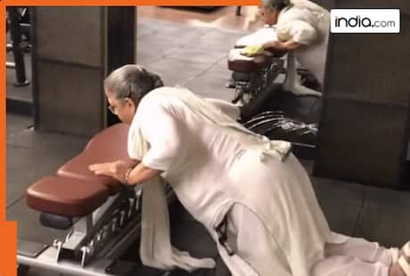 Viral video: 75-year-old Dadi does push-ups, inspires youngsters to adopt healthy lifestyle