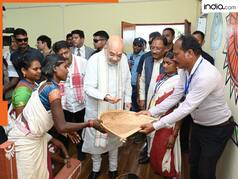 गृहमंत्री अमित शाह ने जन सुविधा केंद्र का लिया जायजा, बस्तर की इमली का भी चखा स्वाद