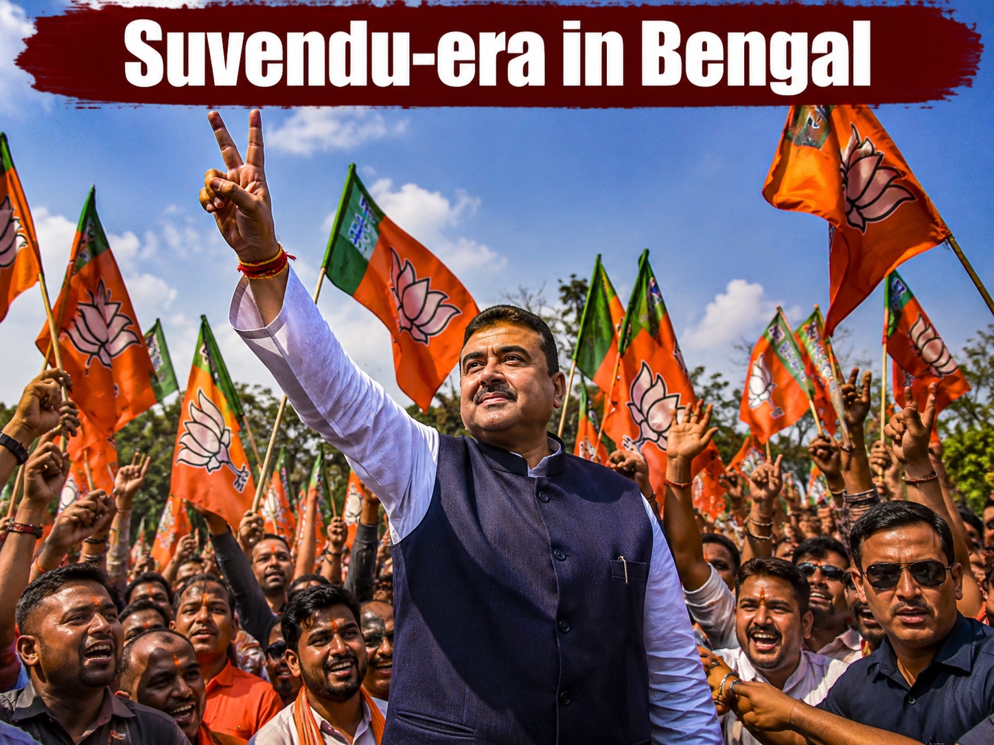 'Ami Suvendu Adhikari...' BJP scripts history as Bengal gets first chief minister from Saffron camp