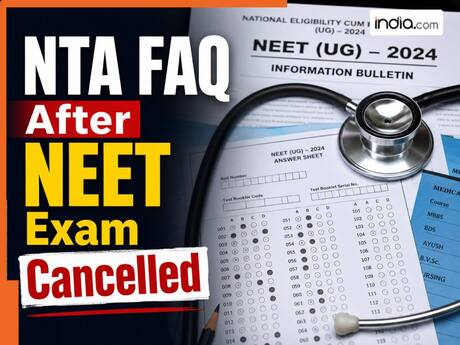 NEET Exam Cancelled: क्या फिर भरना होगा फॉर्म? नीट रद्द होने के बाद NTA ने क्या बताया- यहां है सभी सवालों के जवाब