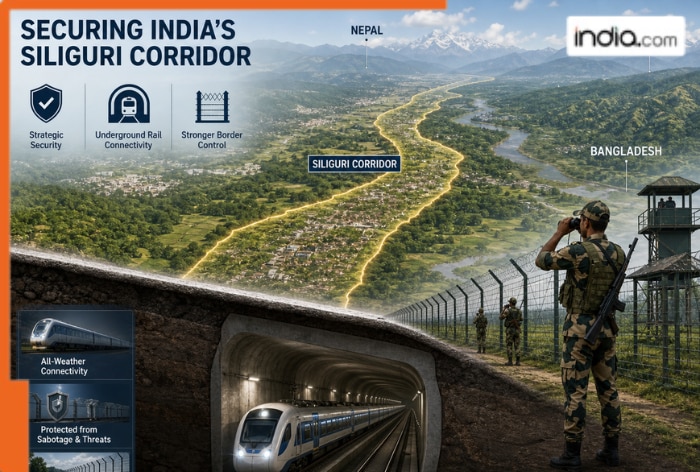 India-Bangladesh Siliguri corridor: How will an underground rail network help India secure India's North East and stop infiltration? All details
