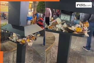 Meant for tourists, Manali charging station turns into dumping ground | Viral video