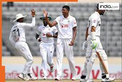 WATCH: Nahid Rana rips through Pakistan to set up stunning win for Bangladesh in first Test