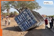 12 dead, many injured in collision between truck and container in Maharashtra's Palghar