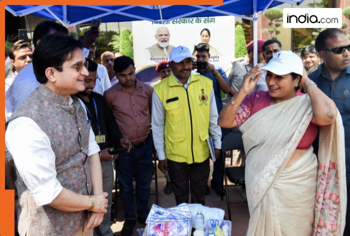 Delhi CM Rekha Gupta flags off 13 mobile heat relief units amid heatwave; action plan released