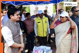 Delhi CM Rekha Gupta flags off 13 mobile heat relief units amid heatwave; action plan released
