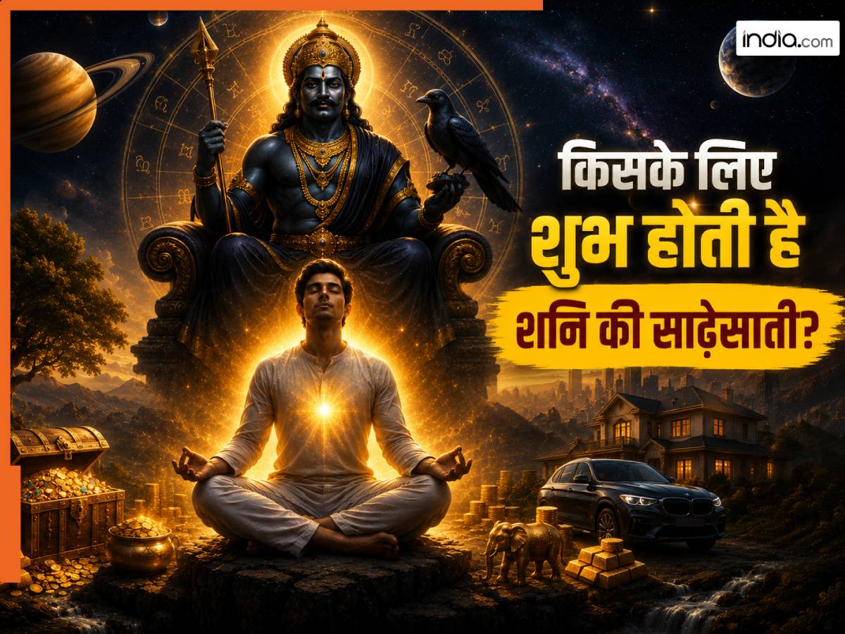 Shani Jayanti 2026: इन लोगों के लिए अच्छी होती है शनि की साढ़ेसाती, खुल जाते हैं धन-दौलत और सुख-समृद्धि के रास्ते