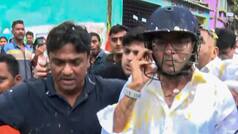 'This is their example of democracy': TMC MP Abhishek Banerjee gets beaten up by locals in West Bengal's Sonarpur | Video