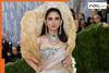 Met Gala 2026: Isha Ambani stuns in a golden sculpted saree by Gaurav Gupta with 1,800 carats of diamonds- Pics