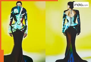 Ananya Birla turns MF Hussain's artwork into fashion statement at the Met Gala 2026 after-party- See pics