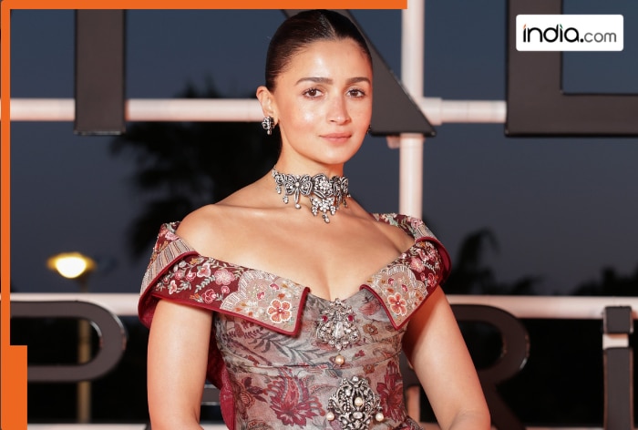 Alia Bhatt turns heads at Cannes 2026 in off-shoulder corset gown, embraces modern maharani vibe – Watch