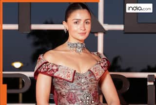 Alia Bhatt turns heads at Cannes 2026 in off-shoulder corset gown, embraces modern maharani vibe – Watch