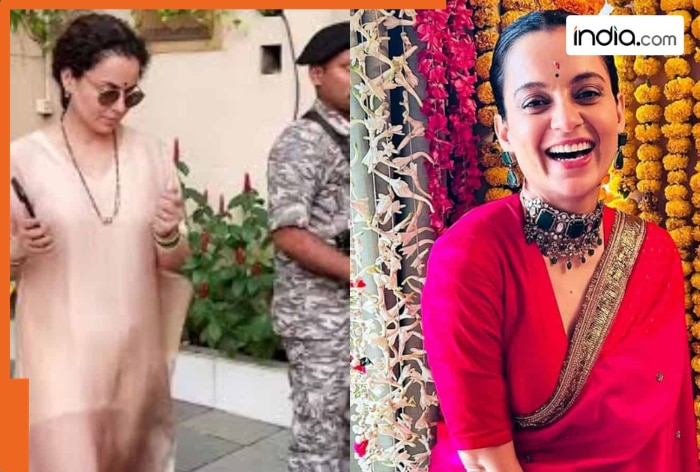 Kangana Ranaut married? Actress looks newly married in mangalsutra, green bangles; fan says ‘First choice…’