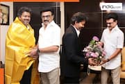 With folded hands and hugs, Tamil Nadu CM Vijay meets predecessor MK Stalin in Chennai | Watch video