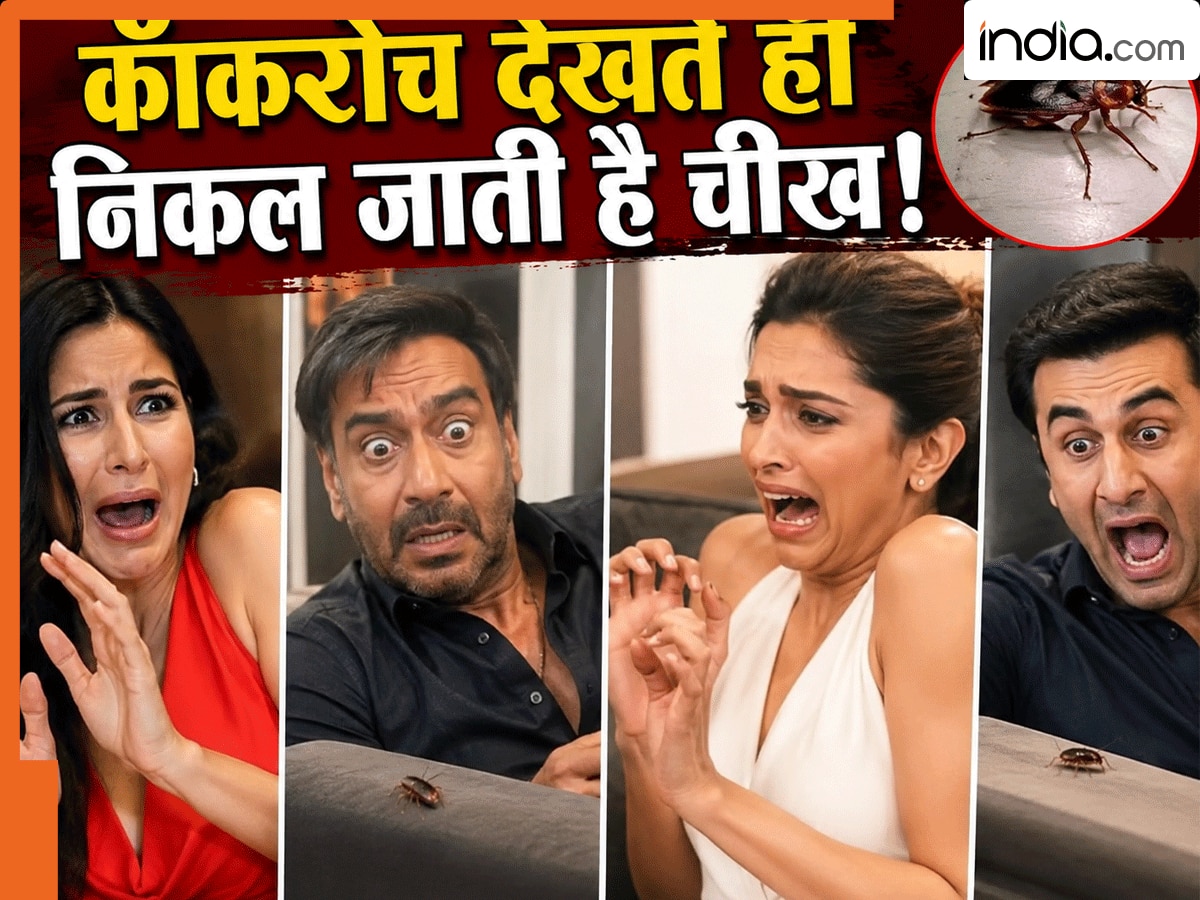 'मारो..मारो इसे', कॉकरोच देखते ही कोई कुर्सी पर चढ़ा, किसी ने ढूंढी चप्पल, बॉलीवुड सितारों के डर की खुल गई पोल