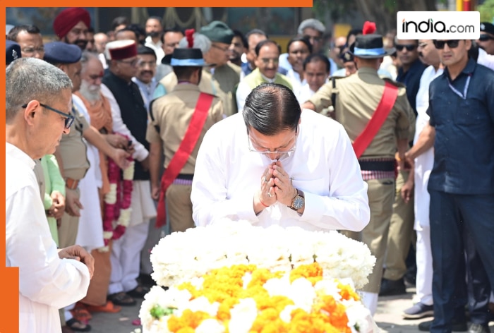 Uttarakhand CM Pushkar Singh Dhami pays heartfelt tribute to General Khanduri