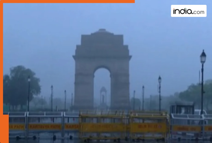 Delhi weather: Light rain lashes capital, IMD forecasts dust storm — Check Noida, Ghaziabad forecast here