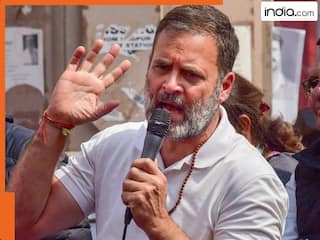 'This isn't leadership, it's a gimmick': Congress leader Rahul Gandhi attacks PM Modi on gifting packet of Melody toffees