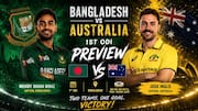 BAN vs AUS 2026 Live Streaming Info, 1st ODI: When, Where, How to Watch Bangladesh vs Australia Live Score, TV Telecast, Mobile App Online