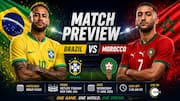 FIFA World Cup 2026, ⁠Brazil vs Morocco Live Streaming Info: When, Where, How to Watch Live Football Match Score, TV Telecast, App Online