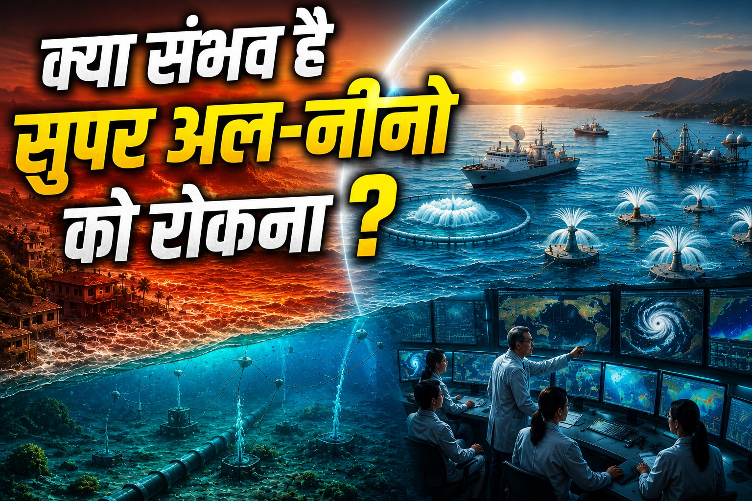 क्या हम रोक सकते हैं तबाही मचाने आ रहे 'सुपर अल-नीनो' को? टॉप वैज्ञानिकों ने बताया पूरा प्लान कैसे रख सकते हैं समंदर को ठंडा