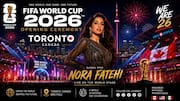 FIFA World Cup 2026 Canada Opening Ceremony Live Streaming: Nora Fatehi to headline the second GRAND function after Shakira rocks Mexico City