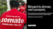 'Biryani is dinner, not consent': Zomato denies viral 'Rs 370 biryani bhejdu pop-up notification claim amid Pranit More’s standup show row