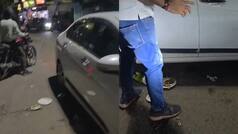 'Tere Baap ka road hai?' Delhi family filmed dumping waste on road after eating in car; Viral video sparks outrage, Internet says, 'Money can't buy...'