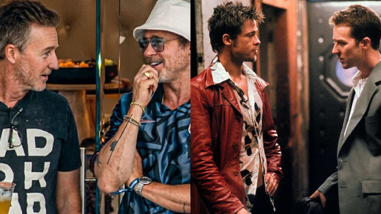 FIFA World Cup 2026: Brad Pitt and Edward Norton reunite at World Cup match, spark Fight Club 2 rumours amongst fans