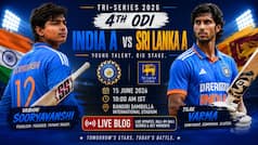 India A vs Sri Lanka A 4th Match Highlights: Indians fall short by 6 runs in Super Over after tied match