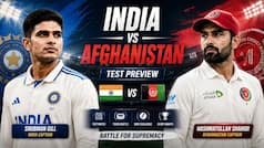IND vs AFG 2026 Live Streaming Info, One-off Test: When, Where, How to Watch India vs Afghanistan Live Score, TV Telecast, Mobile App Online