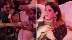 Janhvi Kapoor panics after Ram Charan's fan breaches security at Peddi event - Watch viral video
