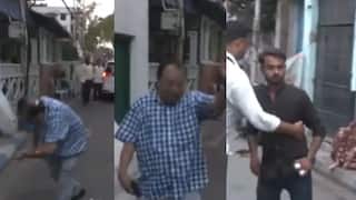 जैसे ही ममता बनर्जी के घर से बाहर निकले TMC नेता कुनाल घोष, अचानक हुआ अंडों से हमला; देखें Video