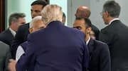 Warm handshake, shared seating: PM Modi and Trump meet at G7 Summit in France