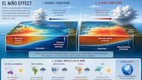 What do latest updates on El Nino effect forecast for potential impact on weather patterns, inflation, prices, and other factors?
