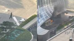 Panic in Chinese capital Beijing as plane crashes into city’s tallest building; 9/11…