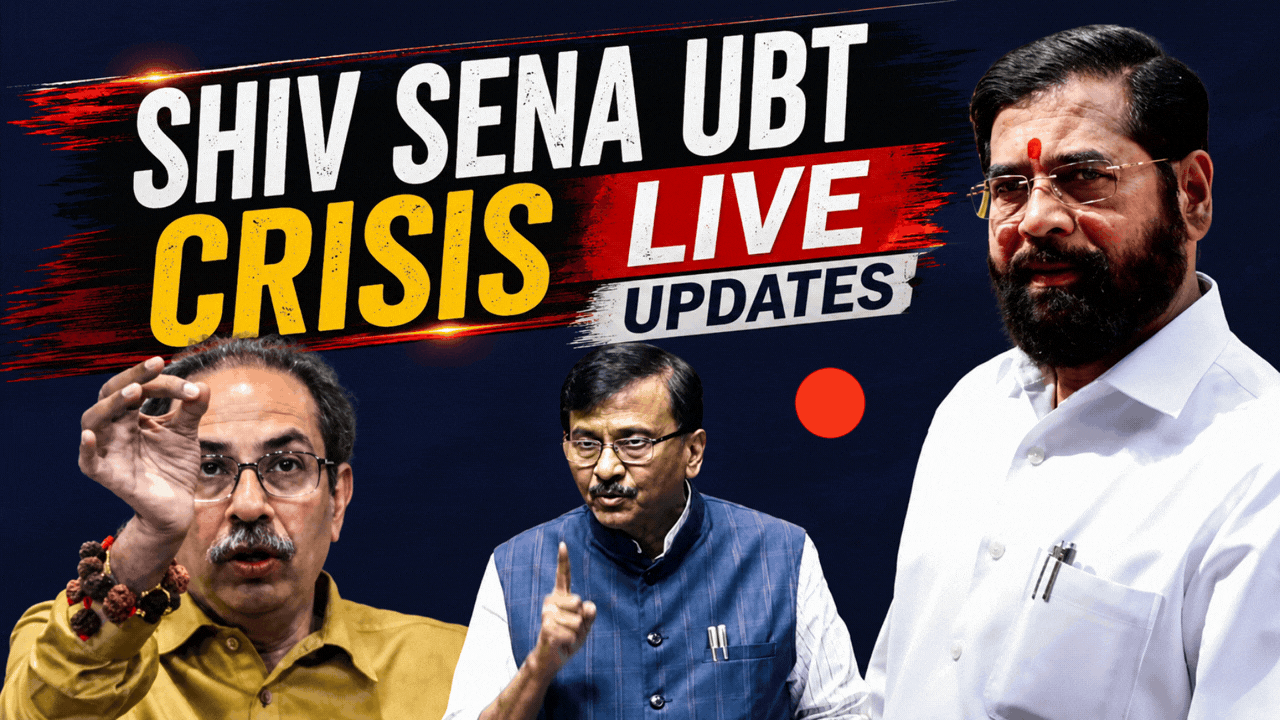 Shiv Sena UBT Crisis Live Updates: उद्धव की शिवसेना में टूट पक्की! 6 सांसदों ने लोकसभा स्पीकर को सौंपी चिट्ठी