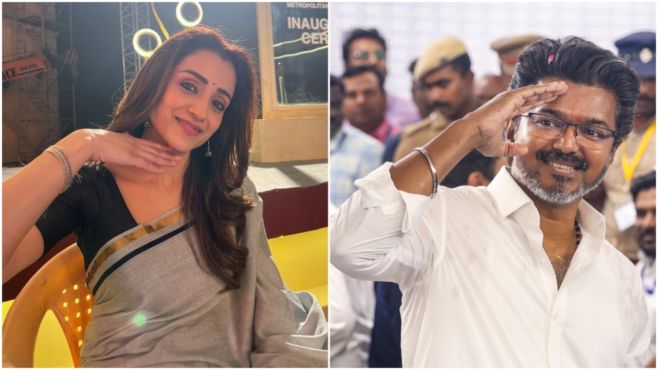 Tamil Nadu CM Vijay’s rumoured girlfriend Trisha Krishnan drops another special May recap after his oath taking ceremony- See pics